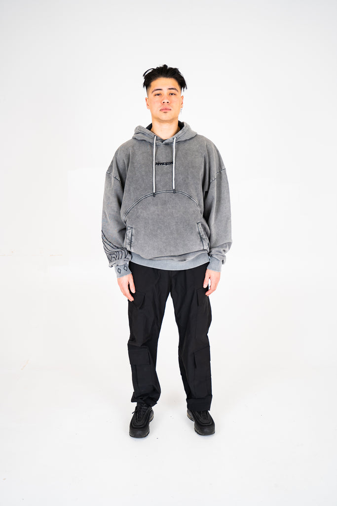 KARMA VINTAGE GREY™ | HOODIE – Rinnegoonz